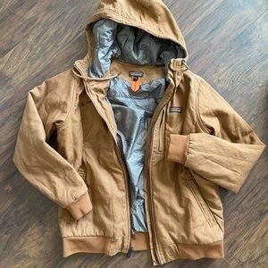 All Seasons Hemp Canvas Bomber Hoody Jacket